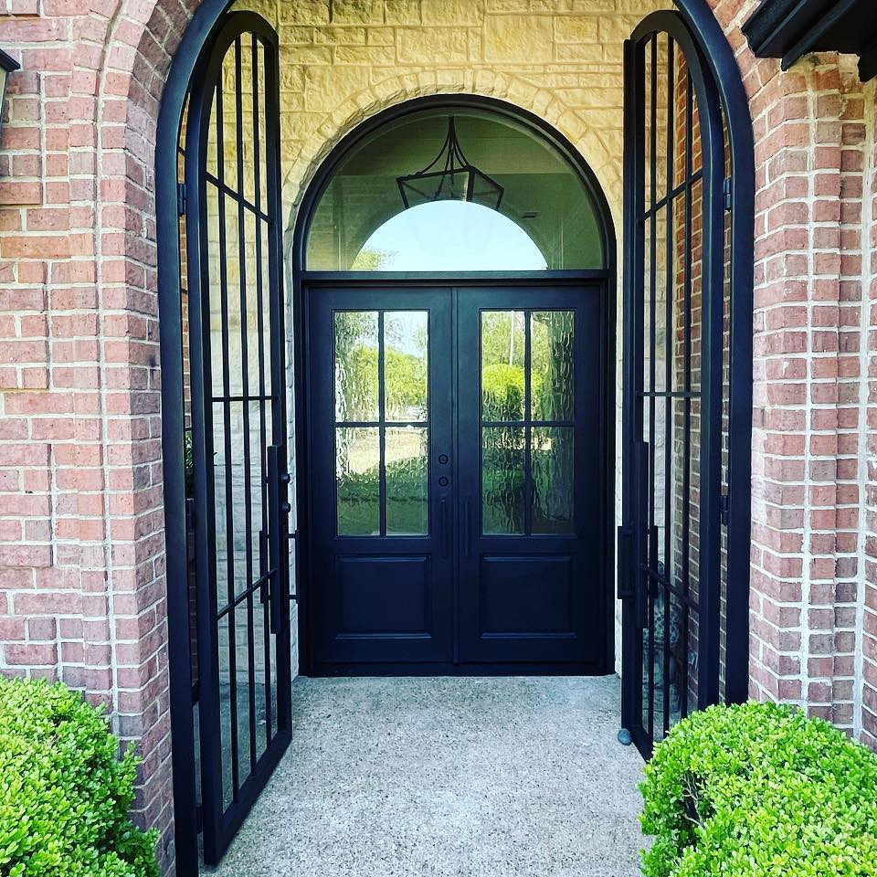 Custom Wrought Iron Doors in Bryan College Station Texas