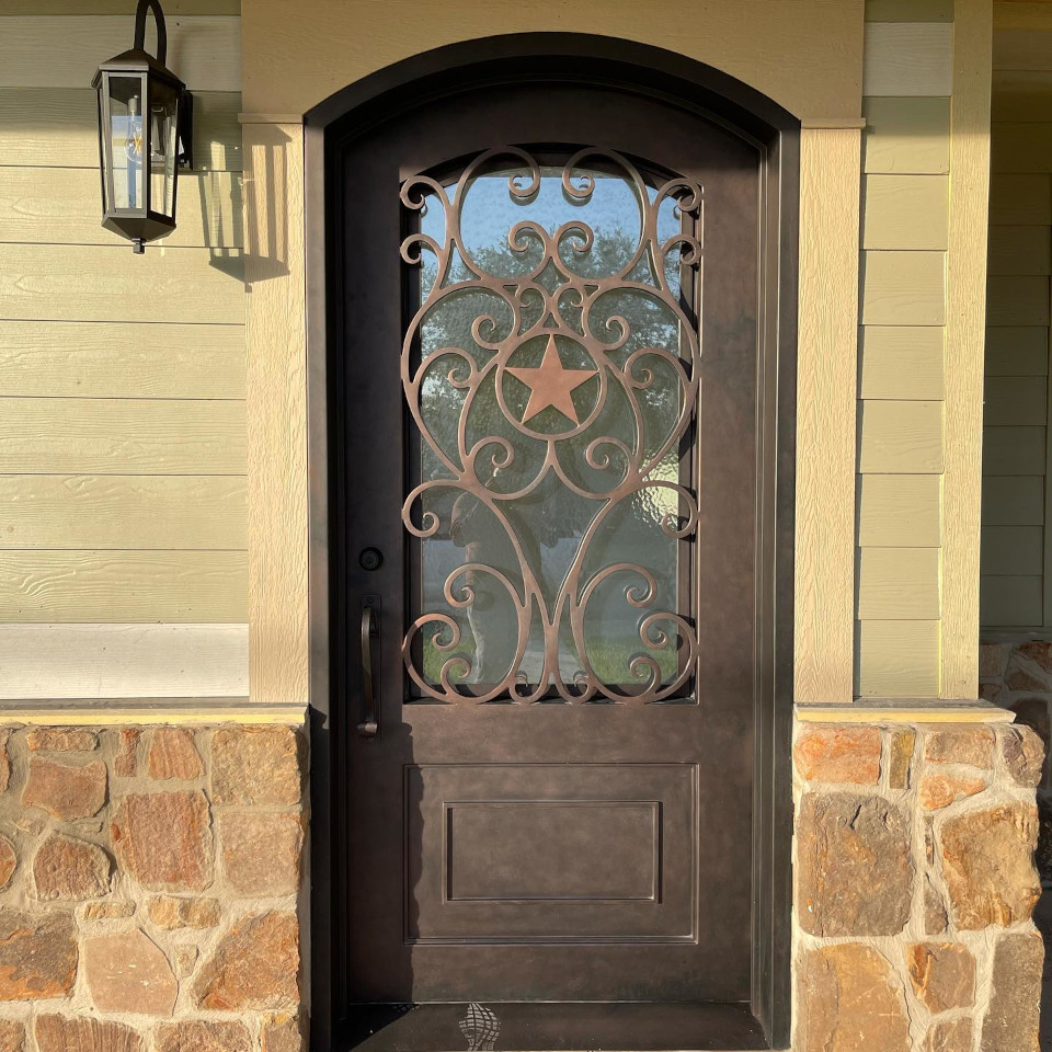 Custom Wrought Iron Doors in Bryan College Station Texas