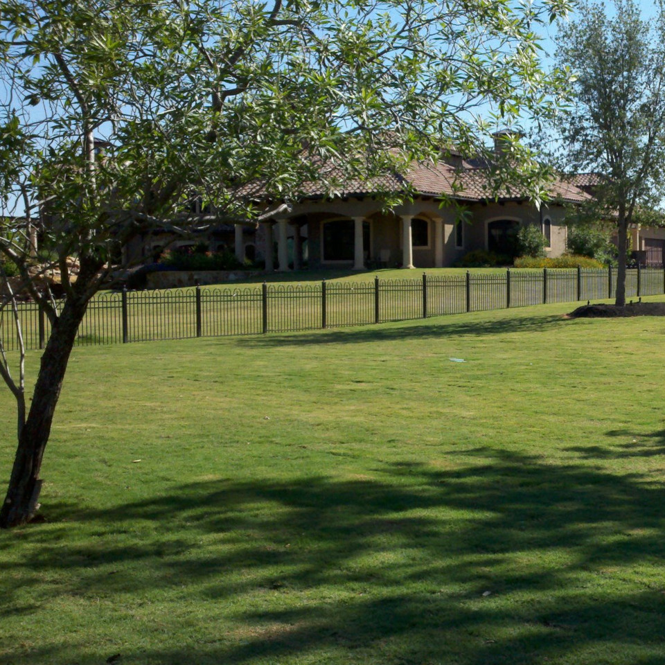 Custom Wrought Iron Fencing in Bryan College Station Texas