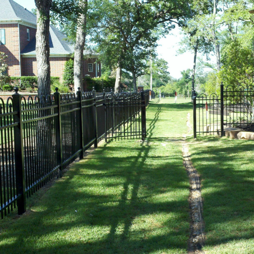 Custom Wrought Iron Fencing in Bryan College Station Texas