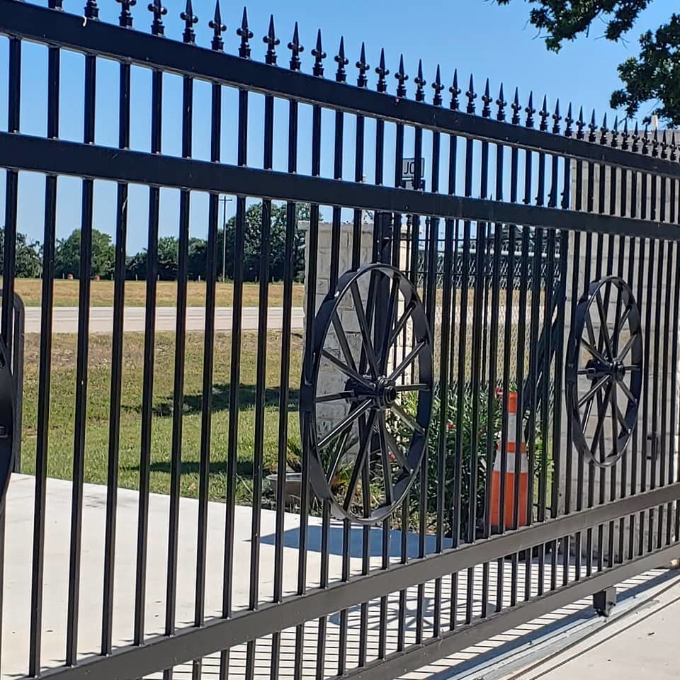 Custom Wrought Iron Gates in Bryan College Station Texas