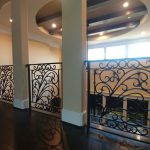 Custom Decorative Wrought Iron Balcony Handrails in College Station, TX – By Art’s Fencing